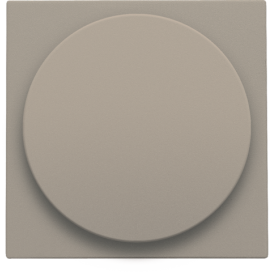 Set de finition pour variateur à bouton rotatif ou extension, incl. bouton rotatif, couleur bronze coated