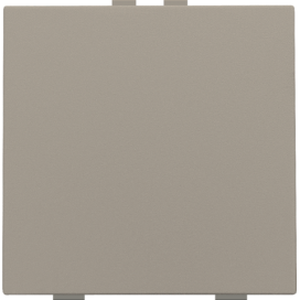 Bouton-poussoir simple pour Niko Home Control, couleur bronze coated