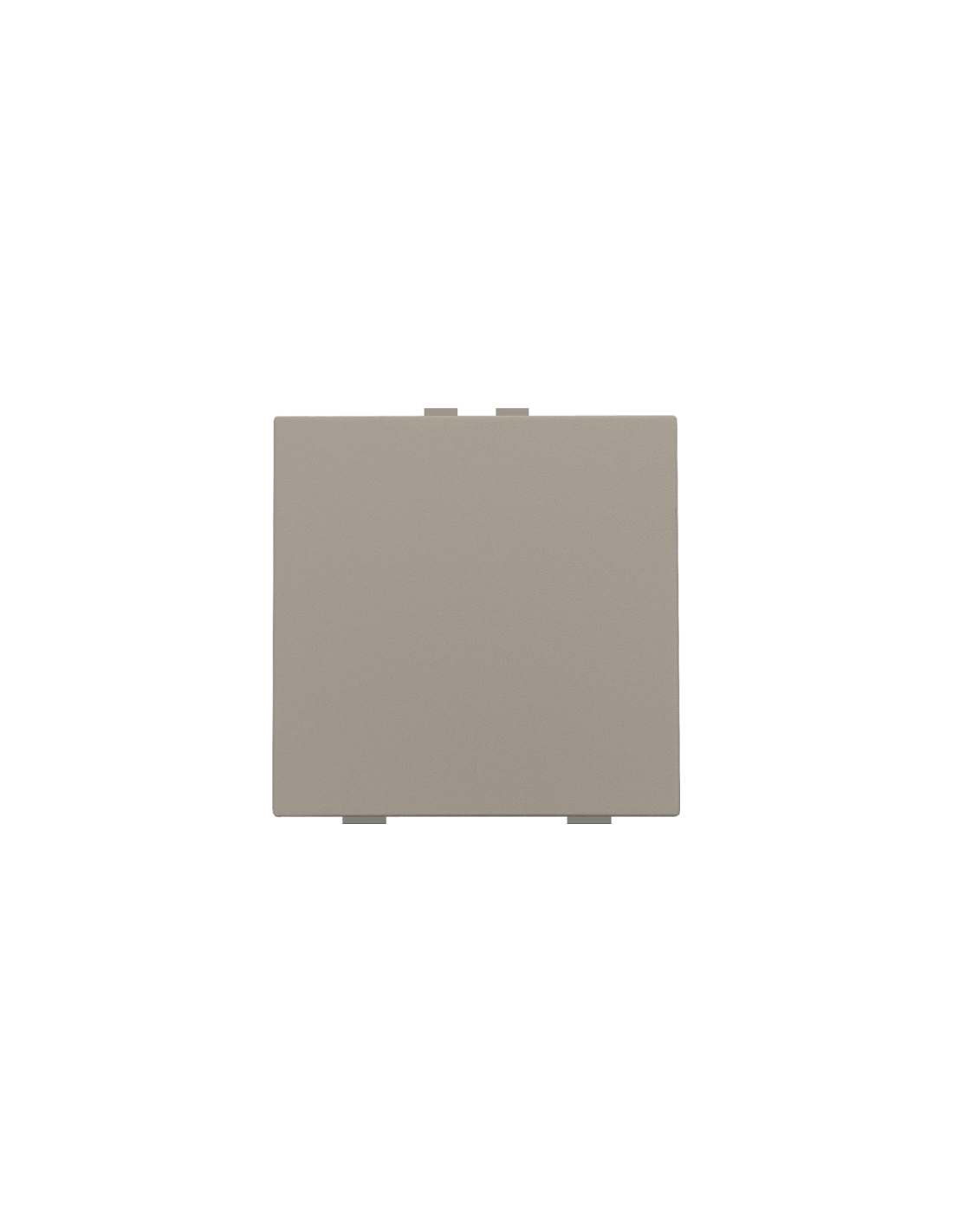 Bouton-poussoir simple pour Niko Home Control, couleur bronze coated