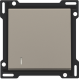 Set de finition avec voyant pour interrupteur ou bouton-poussoir simple, couleur bronze coated