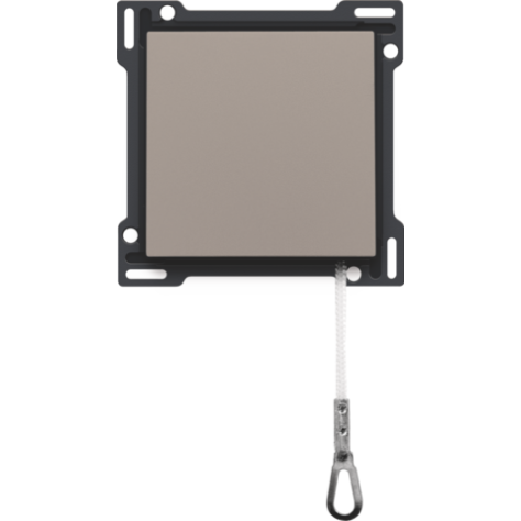 Set de finition pour bouton-poussoir à tirette, couleur bronze coated