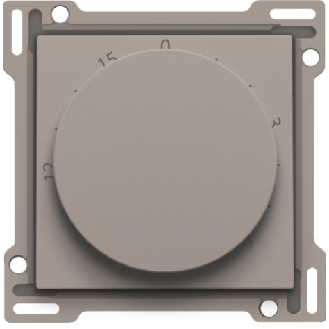 Set de finition pour minuterie réglable jusqu'à 15 min., couleur bronze coated