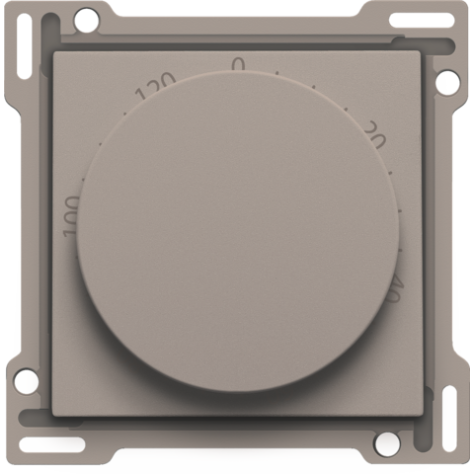 Set de finition pour minuterie réglable jusqu'à 120 min., couleur bronze coated