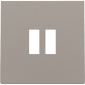 Set de finition pour chargeur double USB-A, couleur bronze coated