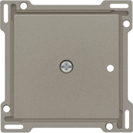 Set de finition pour récepteur RF encastré à 1 canal avec contact unipolaire (libre de potentiel) ou récepteur RF encastré avec fonction de commande des volets, couleur bronze coated