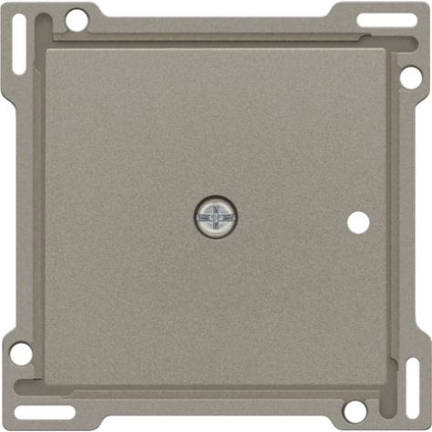 Set de finition pour récepteur RF encastré à 1 canal avec contact unipolaire (libre de potentiel) ou récepteur RF encastré avec fonction de commande des volets, couleur bronze coated