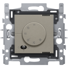 Thermostat électronique, couleur bronze coated