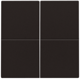 Clé double, pour variateur sans fil (Hue®, Bluetooth®, EnOcean®, KNX®), couleur dark brown coated