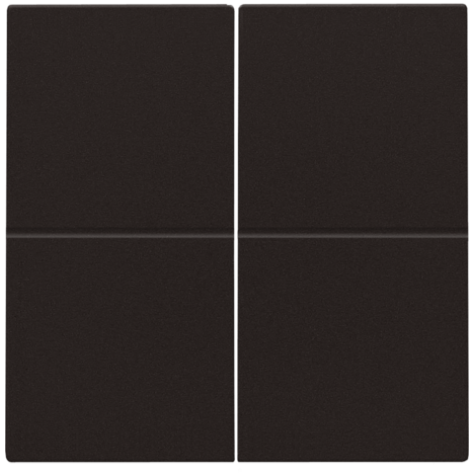 Clé double, pour variateur sans fil (Hue®, Bluetooth®, EnOcean®, KNX®), couleur dark brown coated