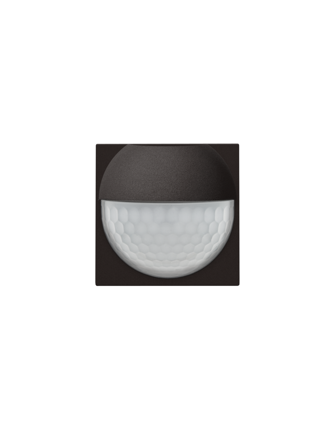 Set de finition pour détecteur de mouvement mural pour Niko Home Control, couleur dark brown coated