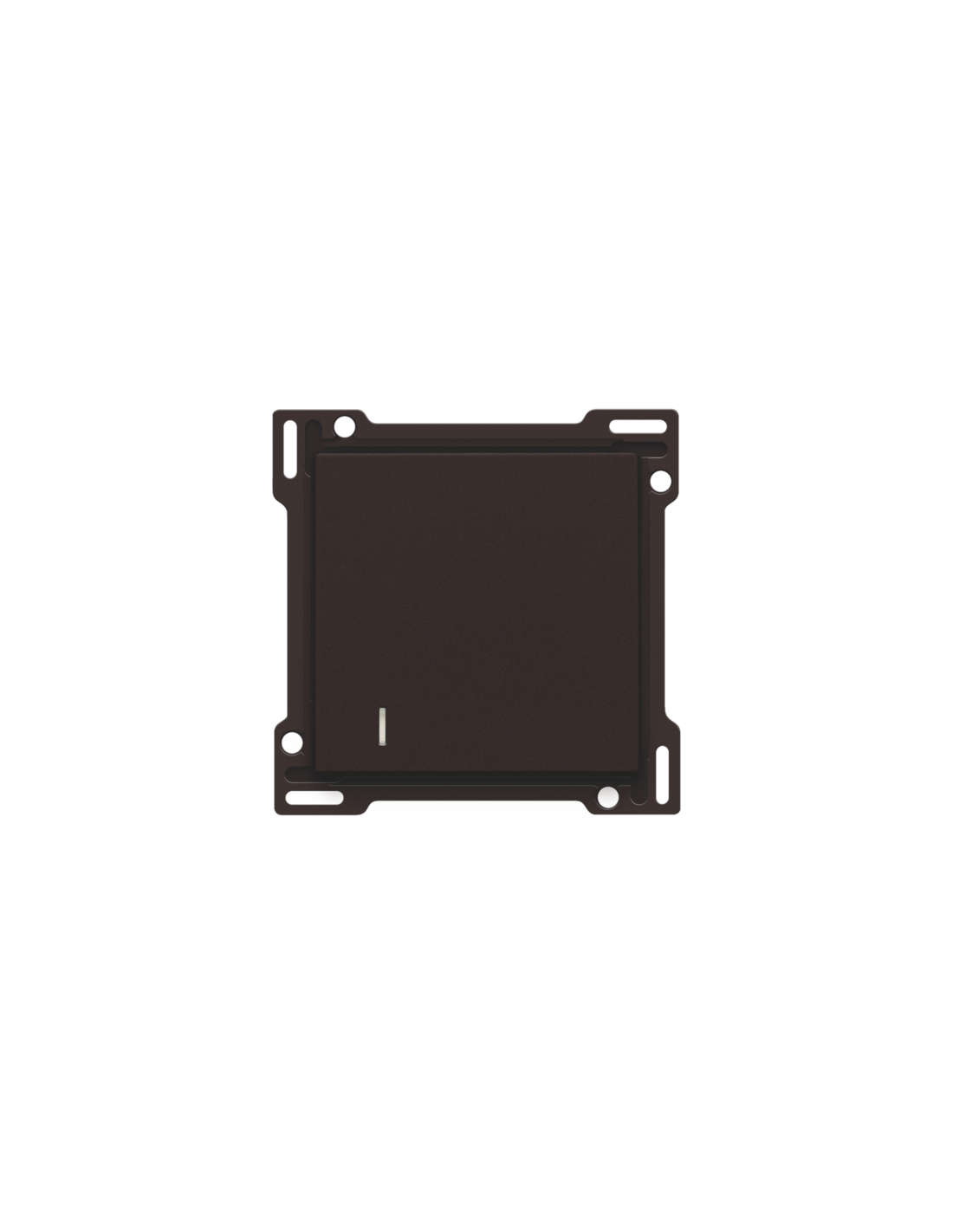 Set de finition pour interrupteur pour cartes d'hôtel, couleur dark brown coated