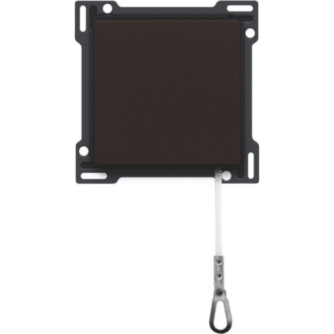 Set de finition pour interrupteur à tirette, couleur dark brown coated