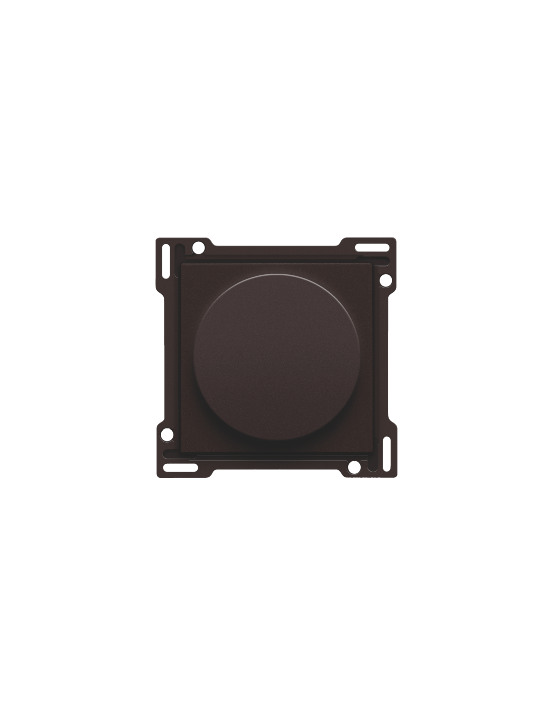 Set de finition 1-2-3 pour interrupteur rotatif pour moteurs, couleur dark brown coated