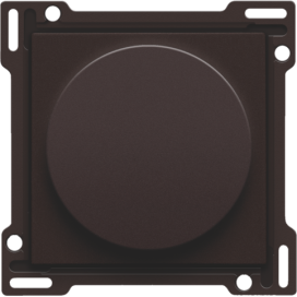 Set de finition 1-0-2 pour interrupteur rotatif pour moteurs, couleur dark brown coated