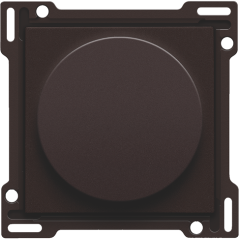 Set de finition 1-0-2 pour interrupteur rotatif pour moteurs, couleur dark brown coated