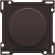 Set de finition 1-0-2 pour interrupteur rotatif pour moteurs, couleur dark brown coated