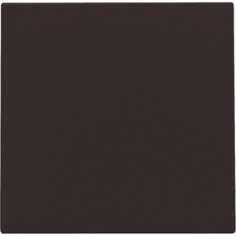 Set de finition avec sortie de câble pour cache-trou avec serre-fil, couleur dark brown coated