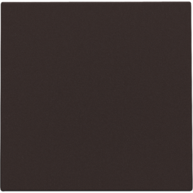 Cache-trou étanche aux projections d'eau, couleur dark brown coated