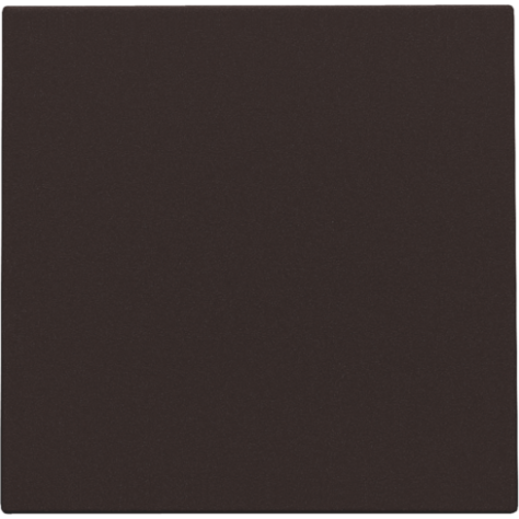 Cache-trou étanche aux projections d'eau, couleur dark brown coated