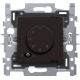 Thermostat électronique, couleur dark brown coated