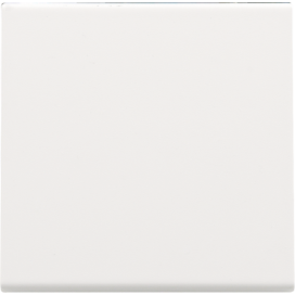 Set de finition pour interrupteur électronique ou bouton-poussoir simple, couleur white coated