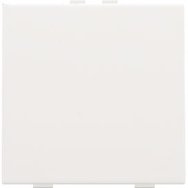 Bouton-poussoir simple pour Niko Home Control, couleur white coated