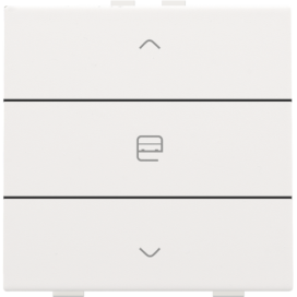 Commande de moteur simple pour Niko Home Control, couleur white coated