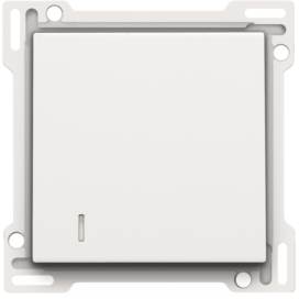 Set de finition pour interrupteur pour cartes d'hôtel, couleur white coated