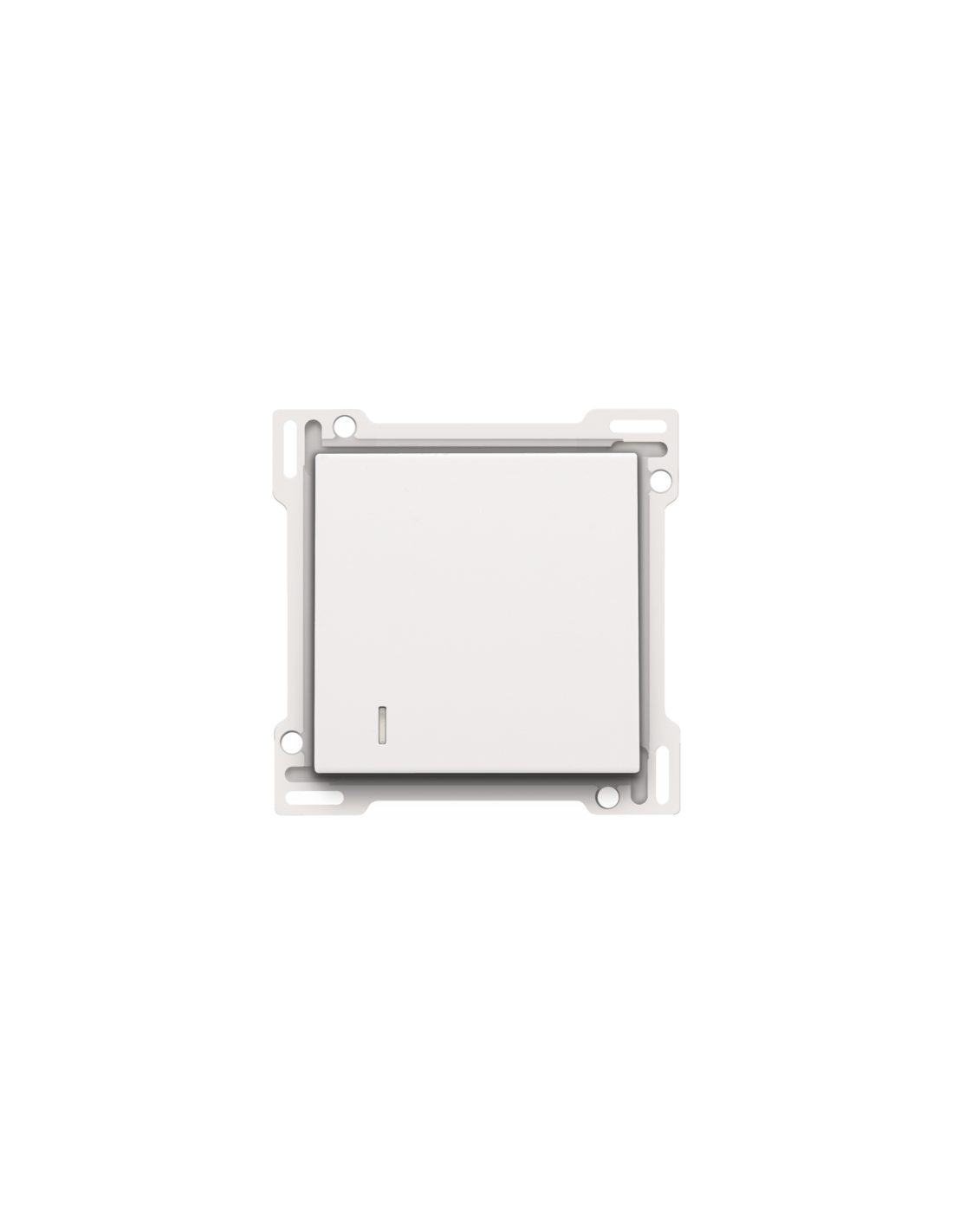 Set de finition pour interrupteur pour cartes d'hôtel, couleur white coated