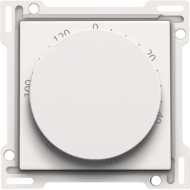 Set de finition pour minuterie réglable jusqu'à 120 min., couleur white coated