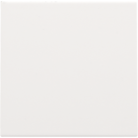 Set de finition avec sortie de câble pour cache-trou avec serre-fil, couleur white coated
