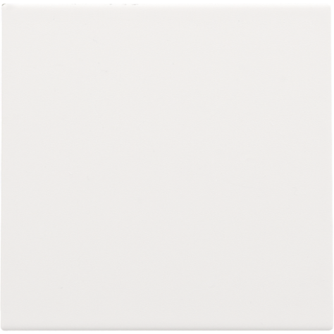 Set de finition avec sortie de câble pour cache-trou avec serre-fil, couleur white coated