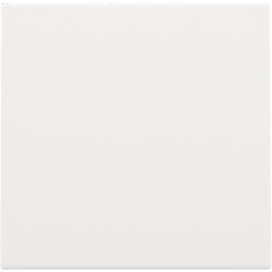 Cache-trou étanche aux projections d'eau, couleur white coated