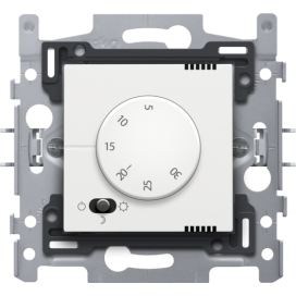 Thermostat électronique, couleur white coated