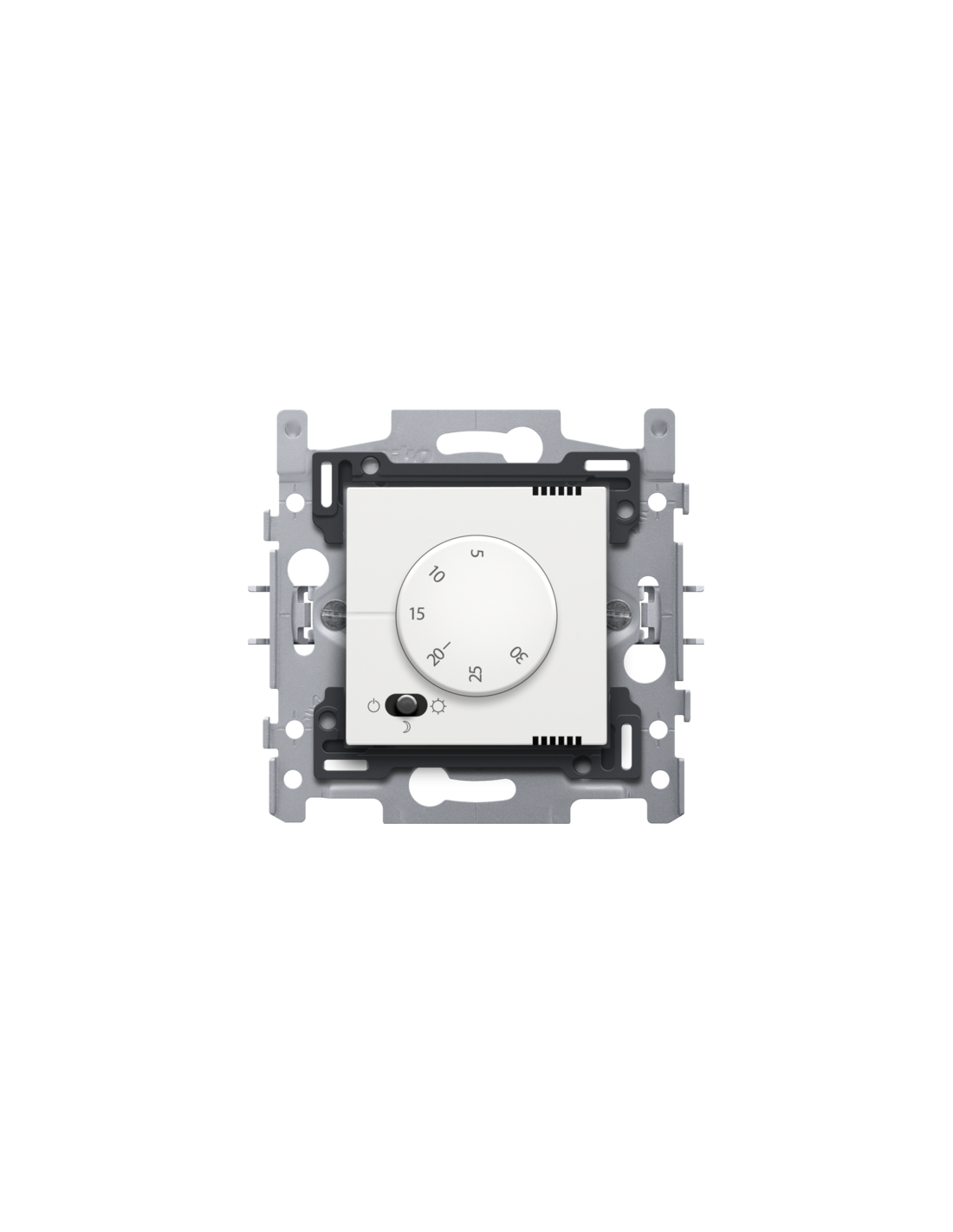 Thermostat électronique, couleur white coated