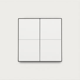 Variateur/interrupteur Niko pour le système Hue, Niko Pure steel white coated