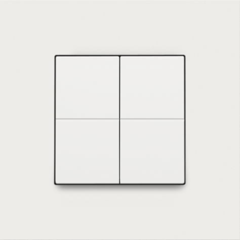 Variateur/interrupteur Niko pour le système Hue, Niko Pure steel white coated