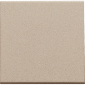 Set de finition pour interrupteur électronique ou bouton-poussoir simple, couleur champagne coated