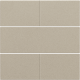 Set de finition pour bouton-poussoir quadruple, libre de potentiel, 24 V, couleur champagne coated