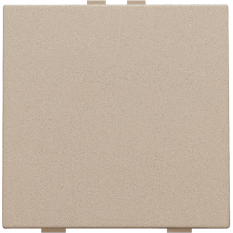 Bouton-poussoir simple pour Niko Home Control, couleur champagne coated