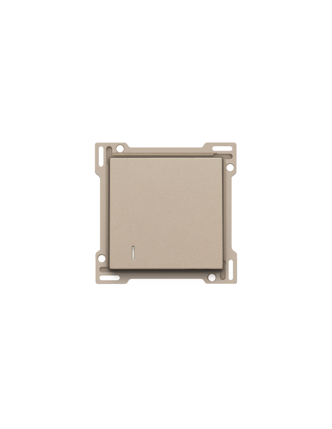 Set de finition pour interrupteur pour cartes d'hôtel, couleur champagne coated