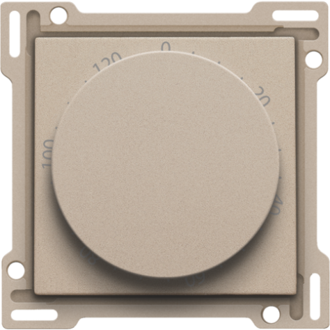 Set de finition pour minuterie réglable jusqu'à 120 min., couleur champagne coated