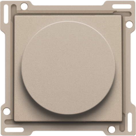 Set de finition 1-0-2 pour interrupteur rotatif pour moteurs, couleur champagne coated