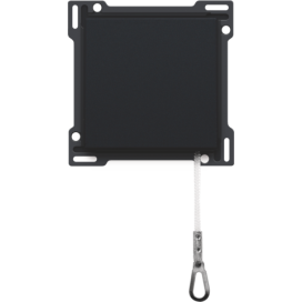 Set de finition pour bouton-poussoir à tirette, couleur black coated