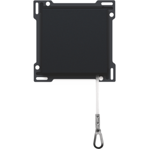 Set de finition pour bouton-poussoir à tirette, couleur black coated