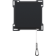 Set de finition pour bouton-poussoir à tirette, couleur black coated