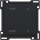 Set de finition pour interrupteur pour volets à verrouillage électrique, couleur black coated