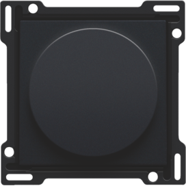 Set de finition relever/baisser pour interrupteur rotatif, couleur black coated