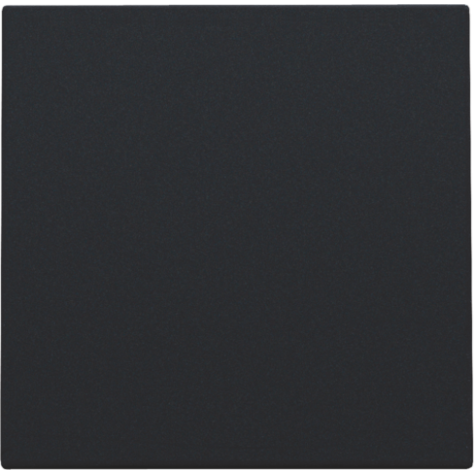 Set de finition avec sortie de câble pour cache-trou avec serre-fil, couleur black coated