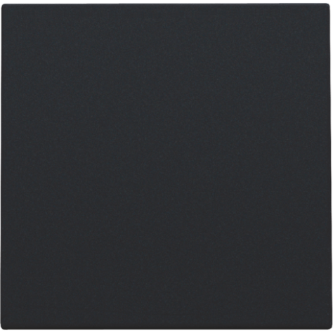 Cache-trou étanche aux projections d'eau, couleur black coated